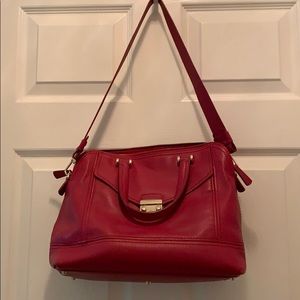 Red Furla purse